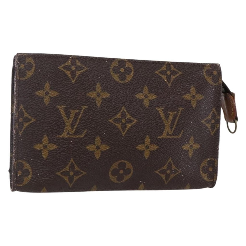 Louis Vuitton Monogram Bucket Pm Accessory Pouch Lv Auth Bs30116